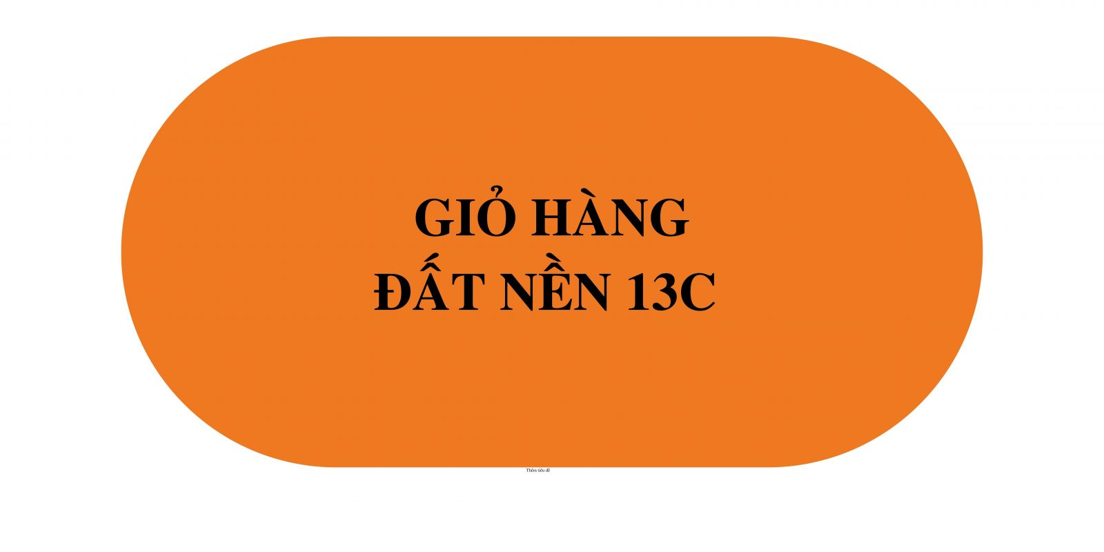 giỏ hàng đất nền