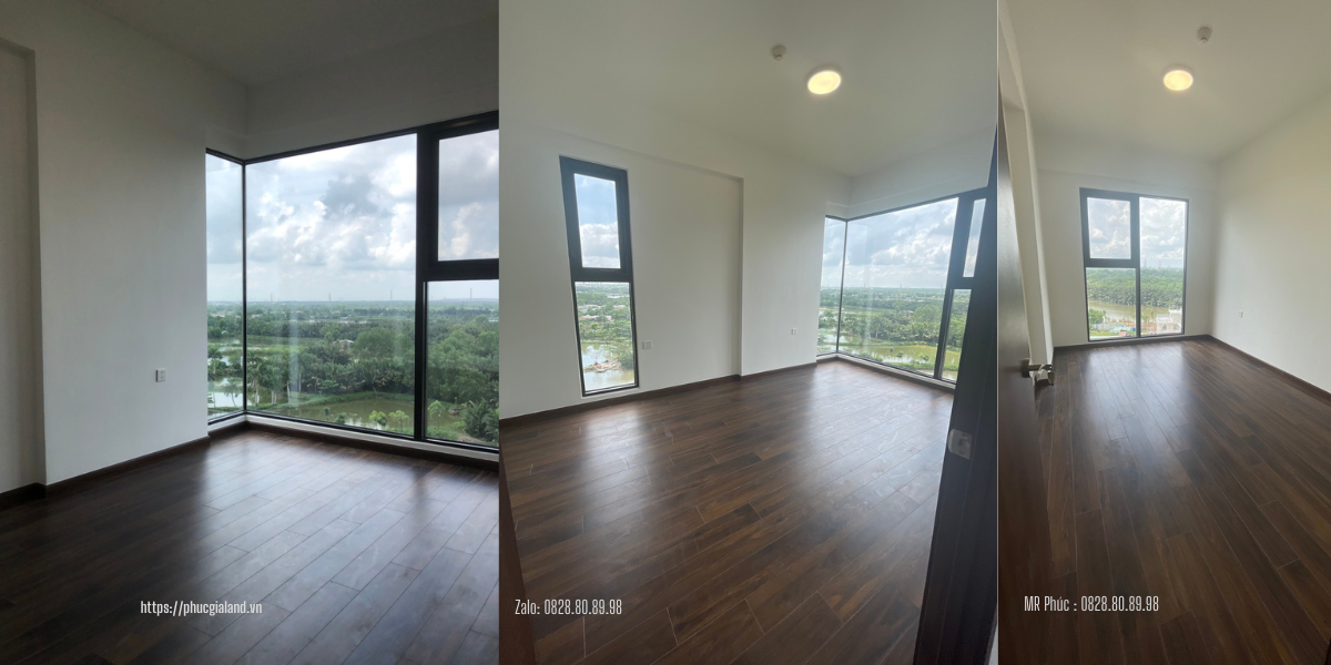 View kính full trần ở các phòng ngủ, trọn view 360 độ
