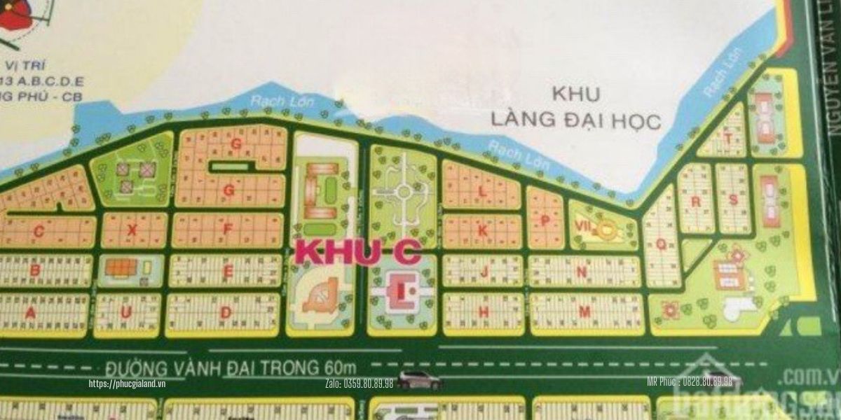 bản đồ quy hoạch kdc 13c greenlife