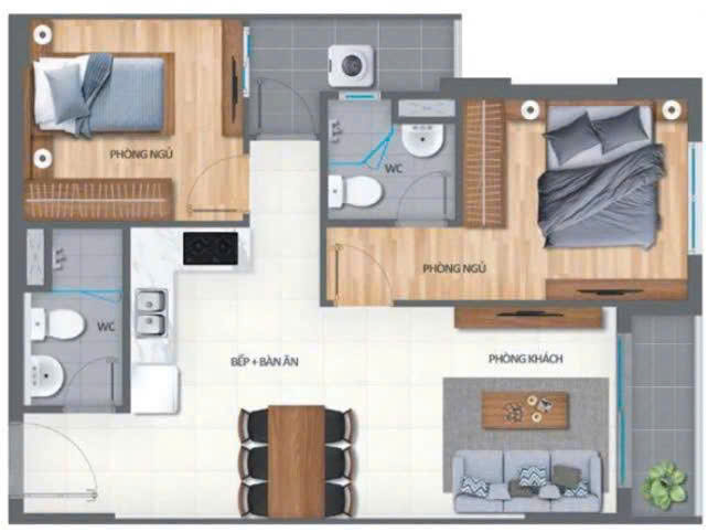 LOVERA VISTA 2PN, 2WC - BÁN NHANH GIÁ TỐT 2025